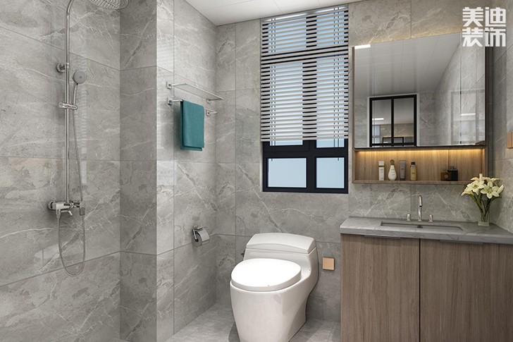 卫生间瓷砖搭配效果图